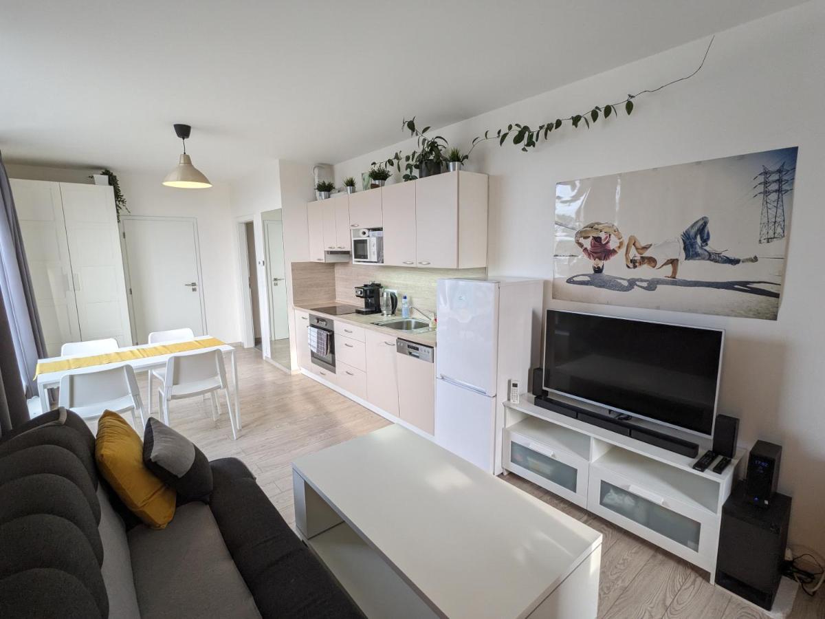 Cozy Apartment With Big Terrace In Central Prague - Karlin Exterior photo